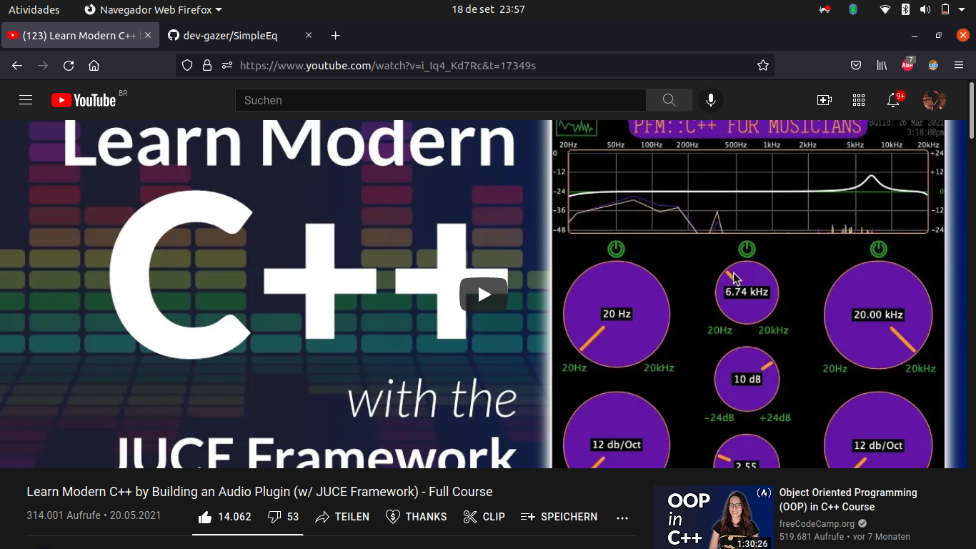 Learn Modern C++ by Building an Audio Plugin (w/ JUCE Framework) - Full Course